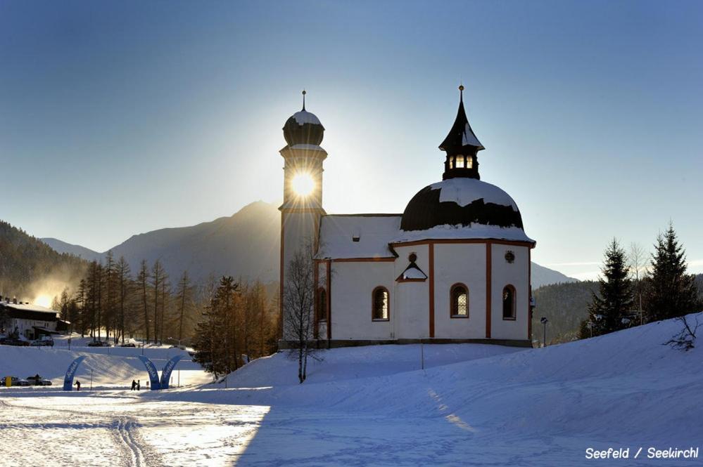Krosbacher Hof Seefeld in Tirol Eksteriør billede